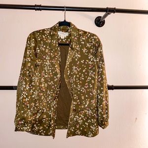 Saltwater LUXE floral blazer size medium